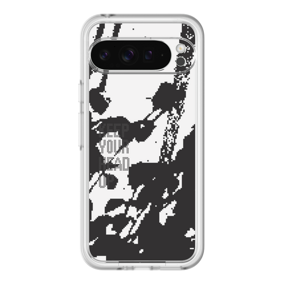 Slim Protection Premium Case［ オリジナル - ドットオーバーレイ - KEEP YOUR HEAD UP/C ］