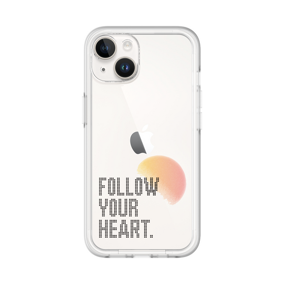 Slim Protection Premium Case［ オリジナル - ドットオーバーレイ - FOLLOW YOUR HEART/A ］