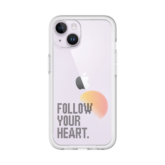 Slim Protection Premium Case［ オリジナル - ドットオーバーレイ - FOLLOW YOUR HEART/A ］
