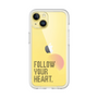 Slim Protection Premium Case［ オリジナル - ドットオーバーレイ - FOLLOW YOUR HEART/A ］