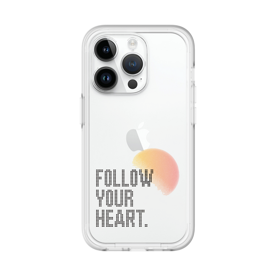 Slim Protection Premium Case［ オリジナル - ドットオーバーレイ - FOLLOW YOUR HEART/A ］