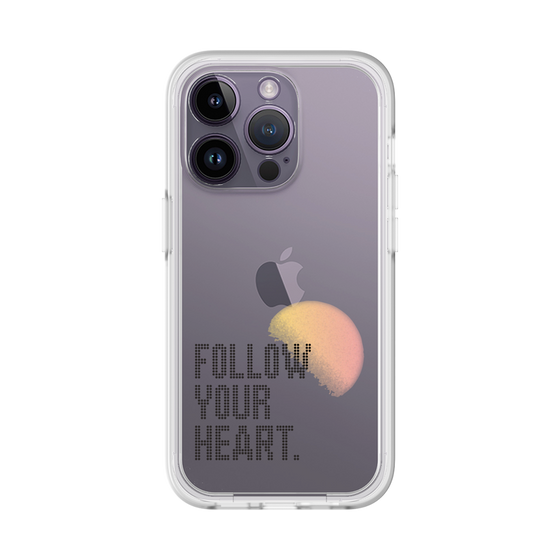 Slim Protection Premium Case［ オリジナル - ドットオーバーレイ - FOLLOW YOUR HEART/A ］