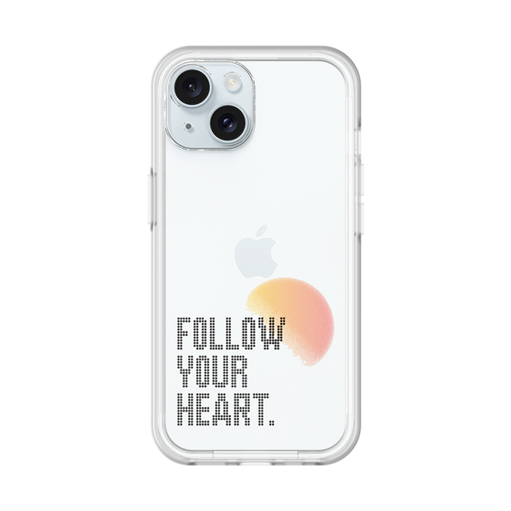 Slim Protection Premium Case［ オリジナル - ドットオーバーレイ - FOLLOW YOUR HEART/A ］
