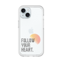 Slim Protection Premium Case［ オリジナル - ドットオーバーレイ - FOLLOW YOUR HEART/A ］