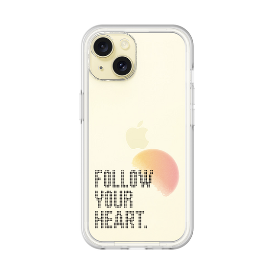 Slim Protection Premium Case［ オリジナル - ドットオーバーレイ - FOLLOW YOUR HEART/A ］