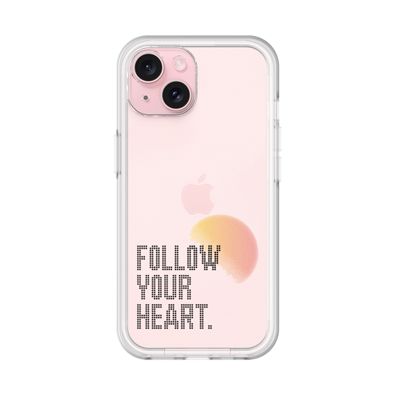 Slim Protection Premium Case［ オリジナル - ドットオーバーレイ - FOLLOW YOUR HEART/A ］