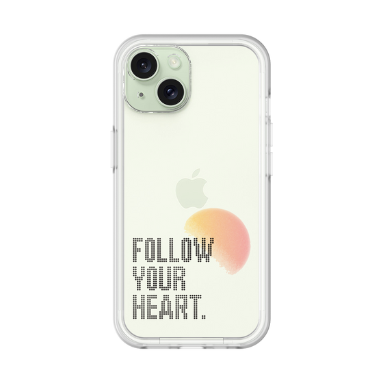 Slim Protection Premium Case［ オリジナル - ドットオーバーレイ - FOLLOW YOUR HEART/A ］