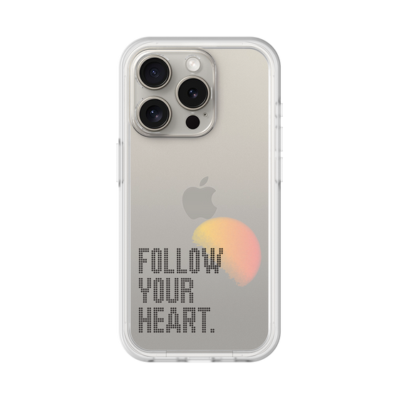 Slim Protection Premium Case［ オリジナル - ドットオーバーレイ - FOLLOW YOUR HEART/A ］