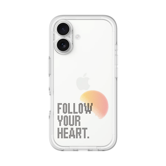 Slim Protection Premium Case［ オリジナル - ドットオーバーレイ - FOLLOW YOUR HEART/A ］