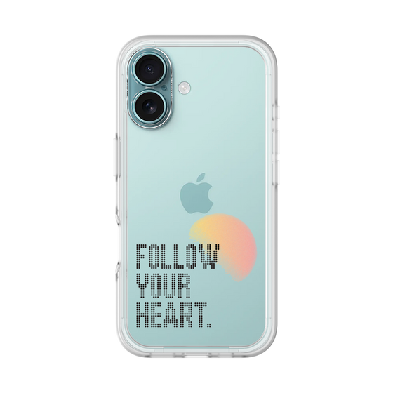 Slim Protection Premium Case［ オリジナル - ドットオーバーレイ - FOLLOW YOUR HEART/A ］
