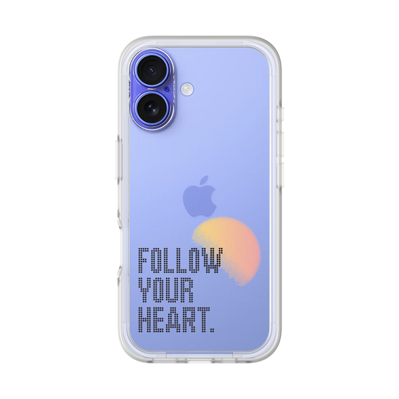 Slim Protection Premium Case［ オリジナル - ドットオーバーレイ - FOLLOW YOUR HEART/A ］