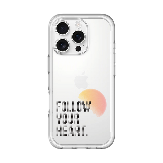 Slim Protection Premium Case［ オリジナル - ドットオーバーレイ - FOLLOW YOUR HEART/A ］