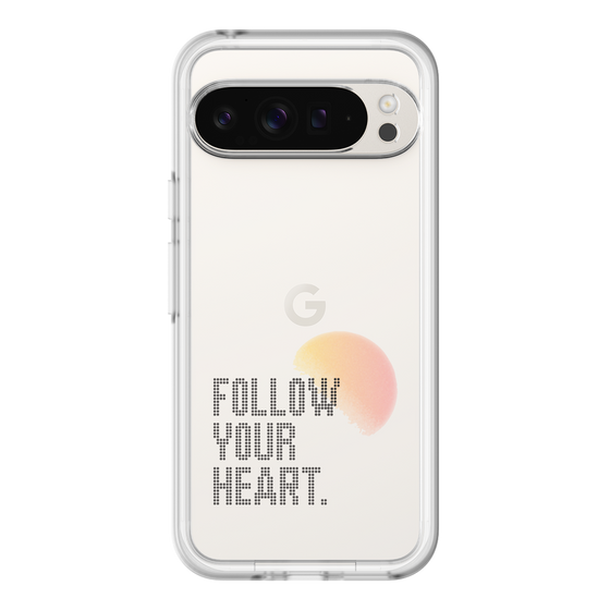 Slim Protection Premium Case［ オリジナル - ドットオーバーレイ - FOLLOW YOUR HEART/A ］