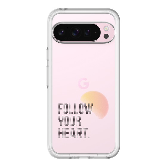 Slim Protection Premium Case［ オリジナル - ドットオーバーレイ - FOLLOW YOUR HEART/A ］