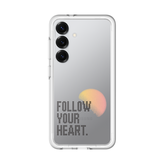 Slim Protection Premium Case［ Original - Dot Overlay - FOLLOW YOUR HEART/A ］