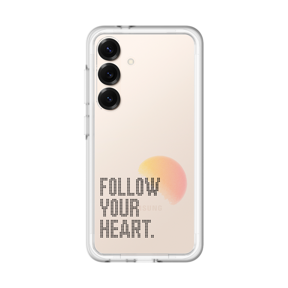 Slim Protection Premium Case［ Original - Dot Overlay - FOLLOW YOUR HEART/A ］