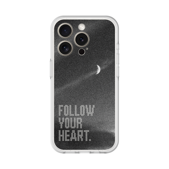 Slim Protection Premium Case［ オリジナル - ドットオーバーレイ - FOLLOW YOUR HEART/B ］