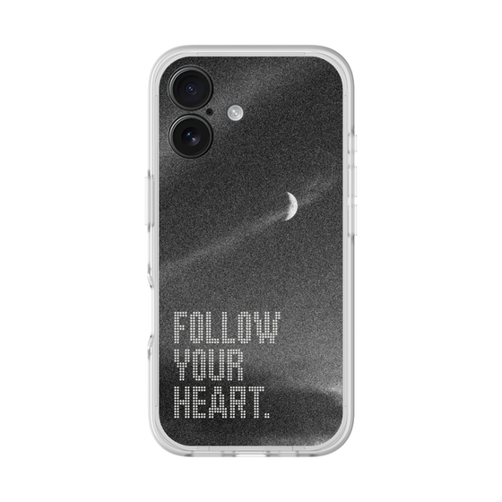 Slim Protection Premium Case［ オリジナル - ドットオーバーレイ - FOLLOW YOUR HEART/B ］