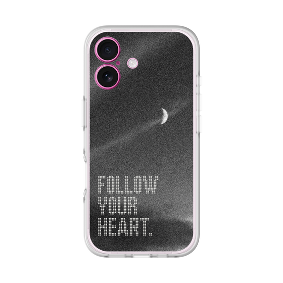 Slim Protection Premium Case［ オリジナル - ドットオーバーレイ - FOLLOW YOUR HEART/B ］