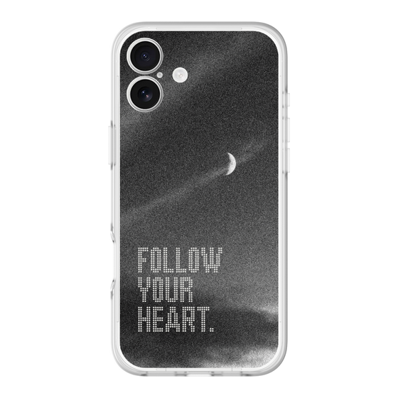 Slim Protection Premium Case［ オリジナル - ドットオーバーレイ - FOLLOW YOUR HEART/B ］