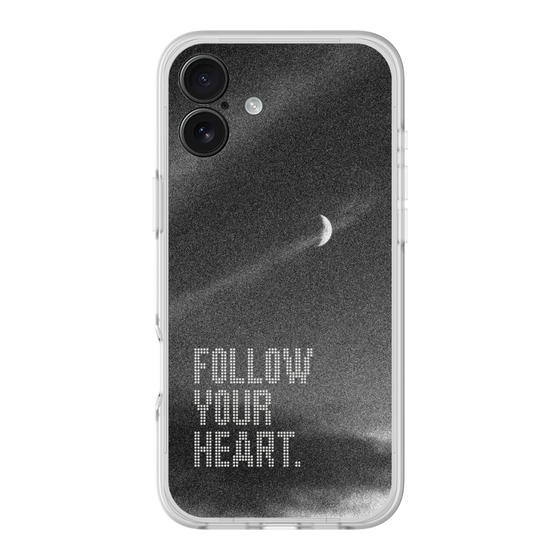 Slim Protection Premium Case［ オリジナル - ドットオーバーレイ - FOLLOW YOUR HEART/B ］