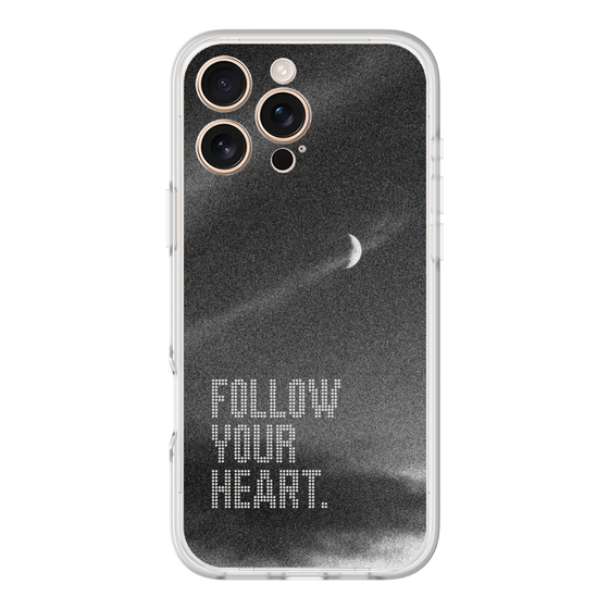 Slim Protection Premium Case［ オリジナル - ドットオーバーレイ - FOLLOW YOUR HEART/B ］