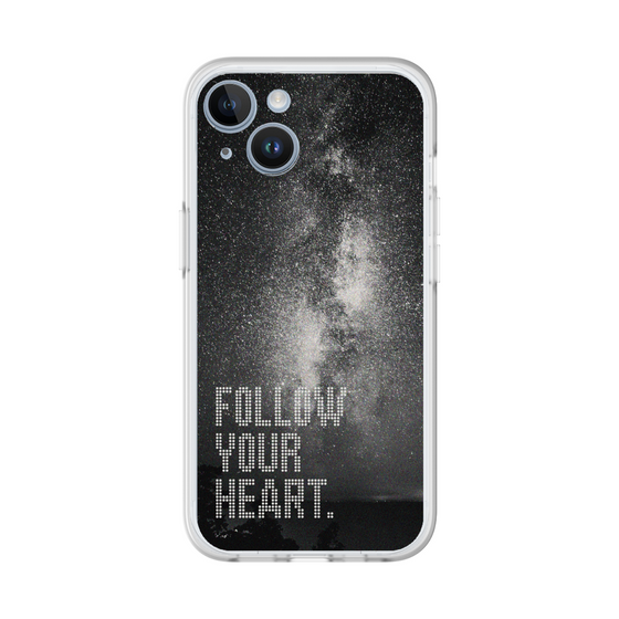 Slim Protection Premium Case［ オリジナル - ドットオーバーレイ - FOLLOW YOUR HEART/C ］