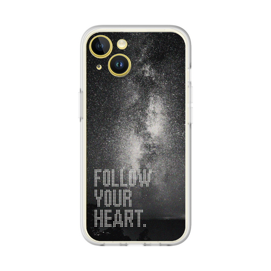 Slim Protection Premium Case［ オリジナル - ドットオーバーレイ - FOLLOW YOUR HEART/C ］