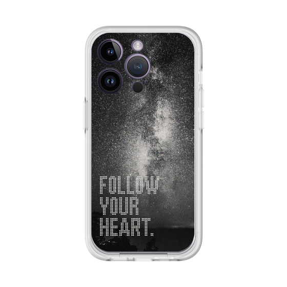 Slim Protection Premium Case［ オリジナル - ドットオーバーレイ - FOLLOW YOUR HEART/C ］