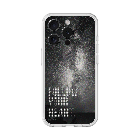 Slim Protection Premium Case［ オリジナル - ドットオーバーレイ - FOLLOW YOUR HEART/C ］