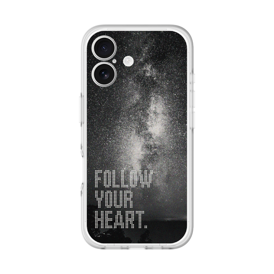 Slim Protection Premium Case［ オリジナル - ドットオーバーレイ - FOLLOW YOUR HEART/C ］