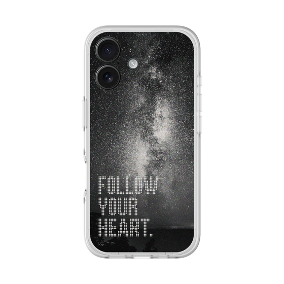 Slim Protection Premium Case［ オリジナル - ドットオーバーレイ - FOLLOW YOUR HEART/C ］