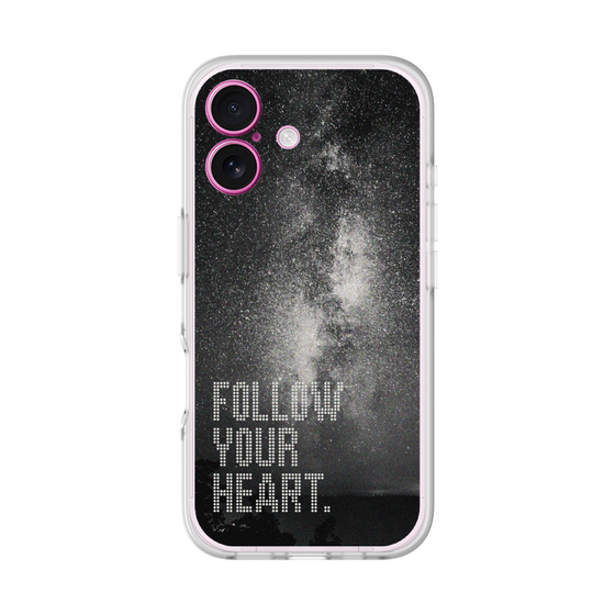 Slim Protection Premium Case［ オリジナル - ドットオーバーレイ - FOLLOW YOUR HEART/C ］
