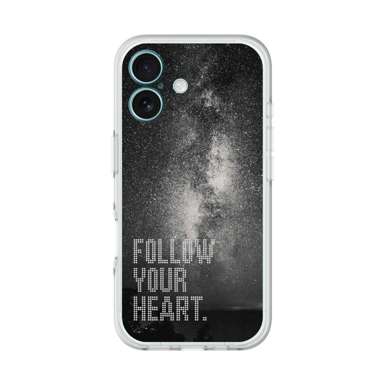 Slim Protection Premium Case［ オリジナル - ドットオーバーレイ - FOLLOW YOUR HEART/C ］