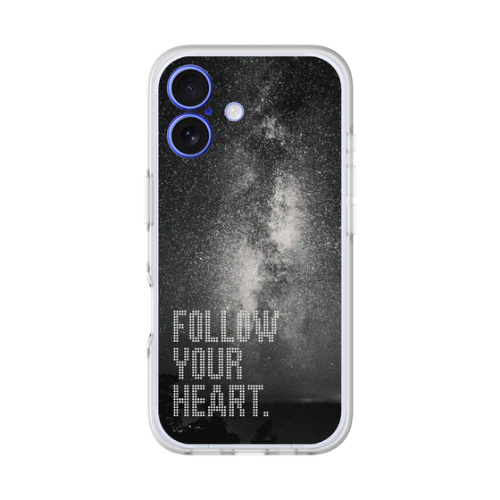 Slim Protection Premium Case［ オリジナル - ドットオーバーレイ - FOLLOW YOUR HEART/C ］