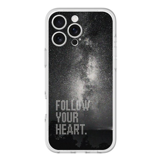Slim Protection Premium Case［ オリジナル - ドットオーバーレイ - FOLLOW YOUR HEART/C ］