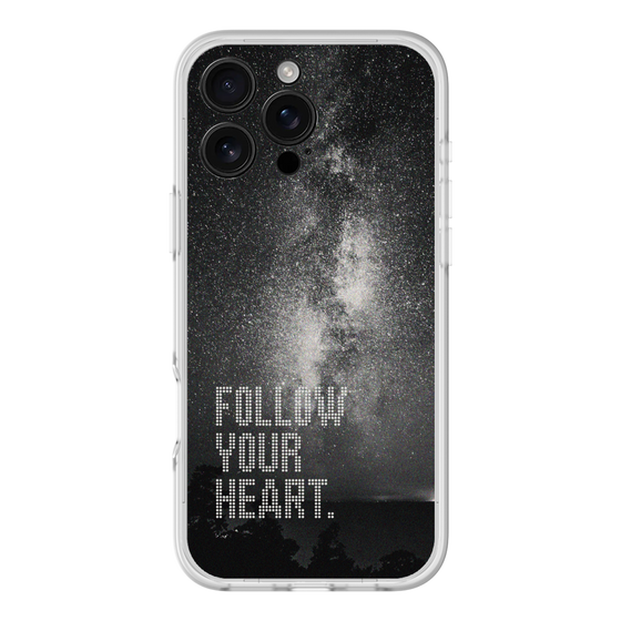 Slim Protection Premium Case［ オリジナル - ドットオーバーレイ - FOLLOW YOUR HEART/C ］