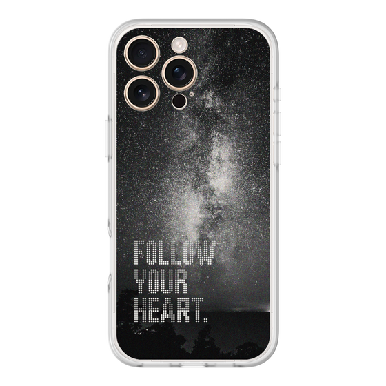 Slim Protection Premium Case［ オリジナル - ドットオーバーレイ - FOLLOW YOUR HEART/C ］