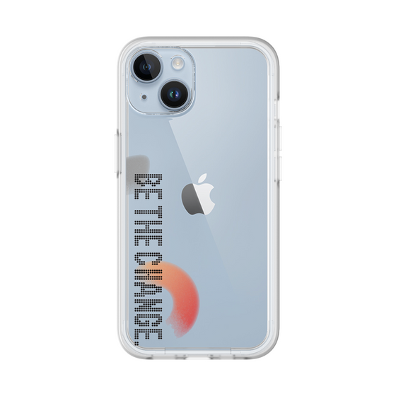 Slim Protection Premium Case［ オリジナル - ドットオーバーレイ - BE THE CHANGE/A ］