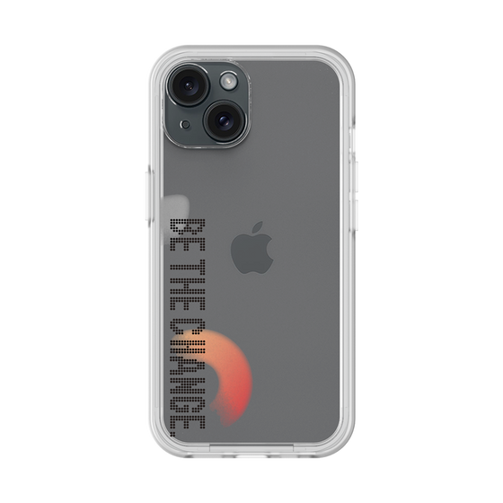 Slim Protection Premium Case［ オリジナル - ドットオーバーレイ - BE THE CHANGE/A ］