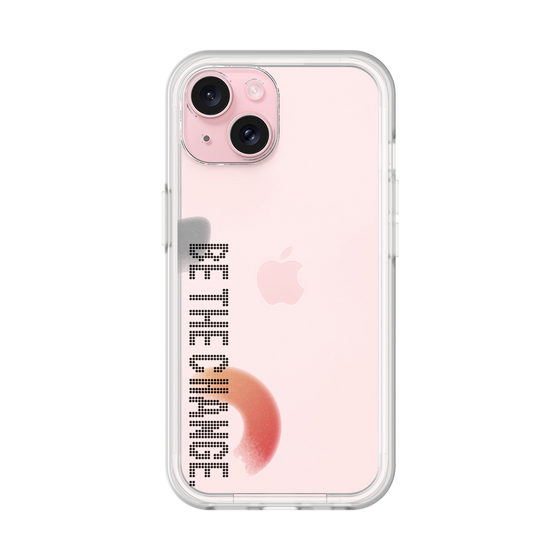 Slim Protection Premium Case［ オリジナル - ドットオーバーレイ - BE THE CHANGE/A ］