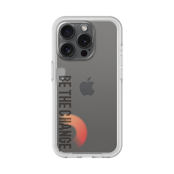 Slim Protection Premium Case［ オリジナル - ドットオーバーレイ - BE THE CHANGE/A ］