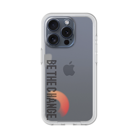 Slim Protection Premium Case［ オリジナル - ドットオーバーレイ - BE THE CHANGE/A ］