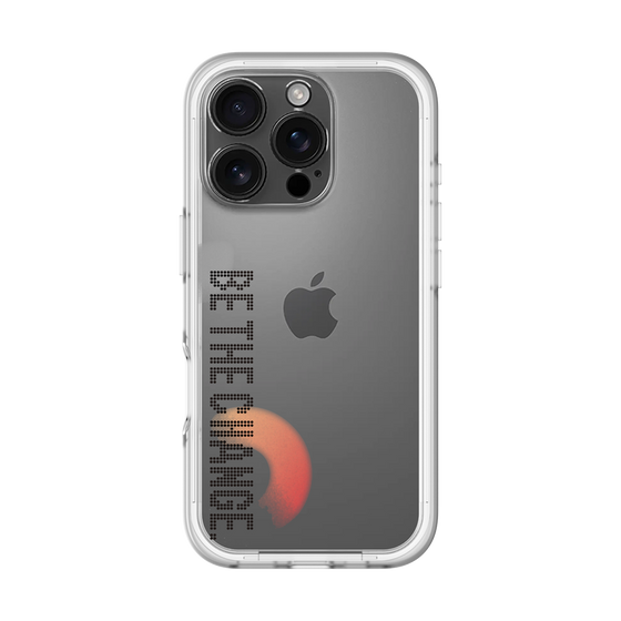 Slim Protection Premium Case［ オリジナル - ドットオーバーレイ - BE THE CHANGE/A ］