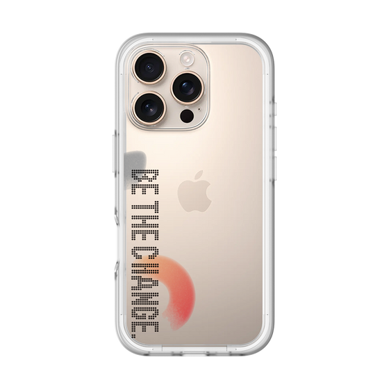 Slim Protection Premium Case［ オリジナル - ドットオーバーレイ - BE THE CHANGE/A ］