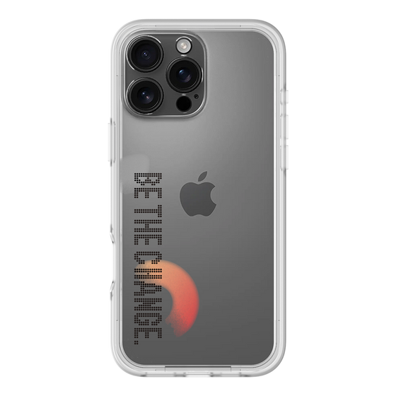 Slim Protection Premium Case［ オリジナル - ドットオーバーレイ - BE THE CHANGE/A ］