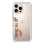 Slim Protection Premium Case［ オリジナル - ドットオーバーレイ - BE THE CHANGE/A ］