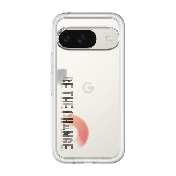 Slim Protection Premium Case［ オリジナル - ドットオーバーレイ - BE THE CHANGE/A ］