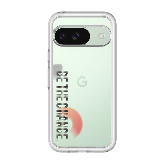 Slim Protection Premium Case［ オリジナル - ドットオーバーレイ - BE THE CHANGE/A ］