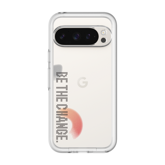 Slim Protection Premium Case［ オリジナル - ドットオーバーレイ - BE THE CHANGE/A ］